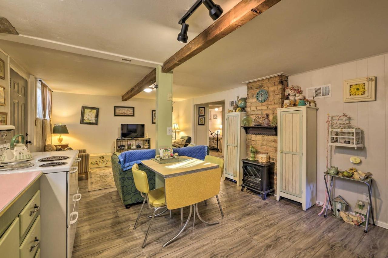 Cozy And Vintage Cedar City Apartment With Fire Pit! Exterior photo